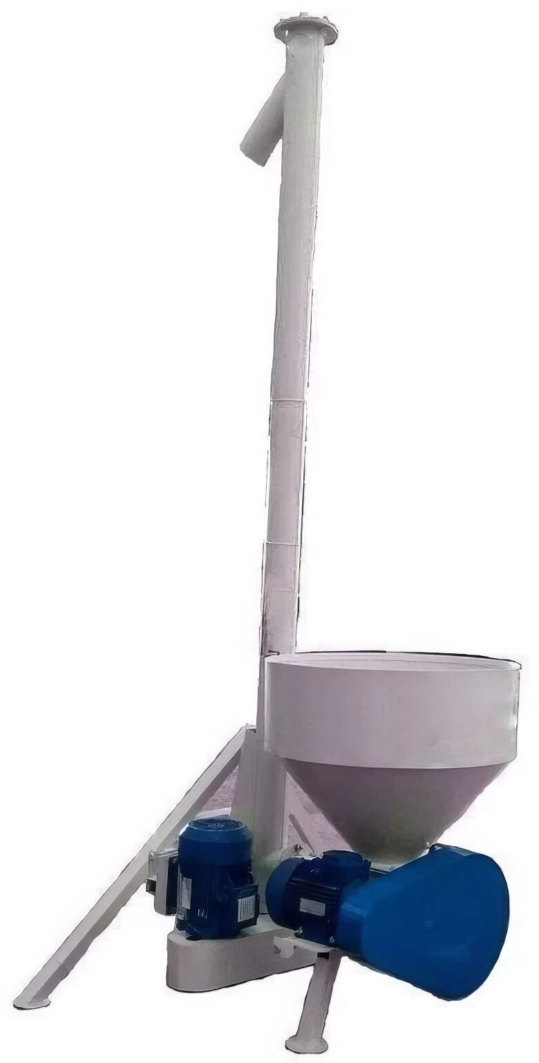 Шнековый вертикальный конвейер КШВ-100-6 - сравнение