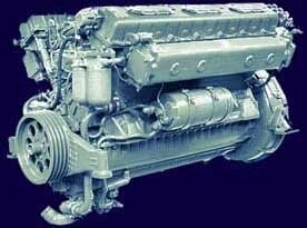 Дизельный двигатель 1Д12-400БС2 для тепловоза ТГМ 23 от компании ООО "Сибтехком". Дизельные двигатели Д6/Д12 и запчасти. - фото 1