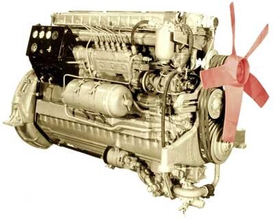 Двигатель для дизельгенераторов 100 кВт 1Д6-150С2 от компании ООО "Сибтехком". Дизельные двигатели Д6/Д12 и запчасти. - фото 1