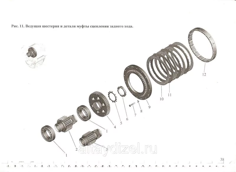 Ступицаредуктораведомая525-512(3Д6,3Д12)