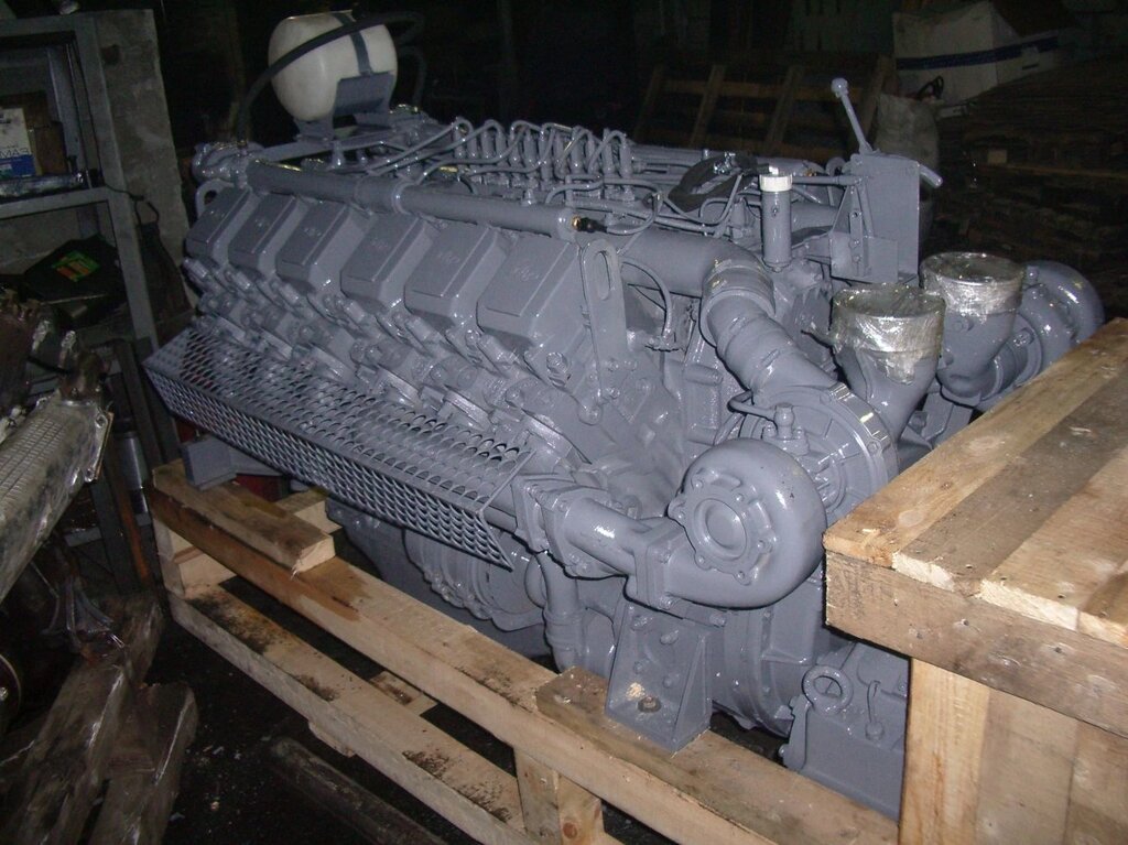 Судовой дизель-редукторный агрегат ДРА-300 (ЯМЗ 240, 7514) от компании ООО "Сибтехком". Дизельные двигатели Д6/Д12 и запчасти. - фото 1