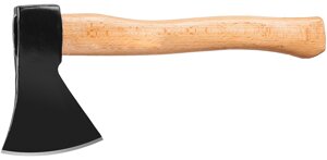 Топор кованый MIRAX, 1000/1100 г, с деревянной рукояткой 360 мм