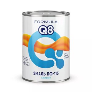 Эмаль Formula Q8, ПФ-115, голубая, 0.9 кг
