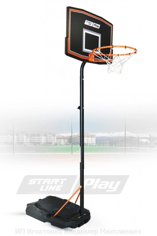 Баскетбольная стойка SLP Junior-080 от компании ИП Игнатенко Владимир Николаевич - фото 1