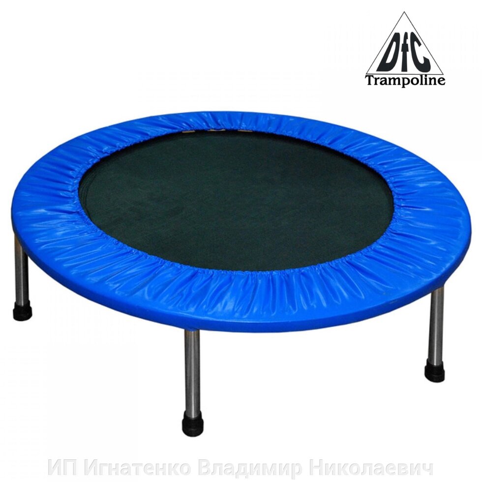 Батут DFC Trampoline Fitness 55 дюймов б/сетки (137см) от компании ИП Игнатенко Владимир Николаевич - фото 1