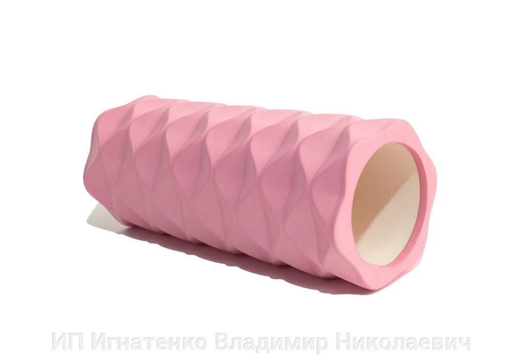 Цилиндр массажный 33 см розовый от компании ИП Игнатенко Владимир Николаевич - фото 1