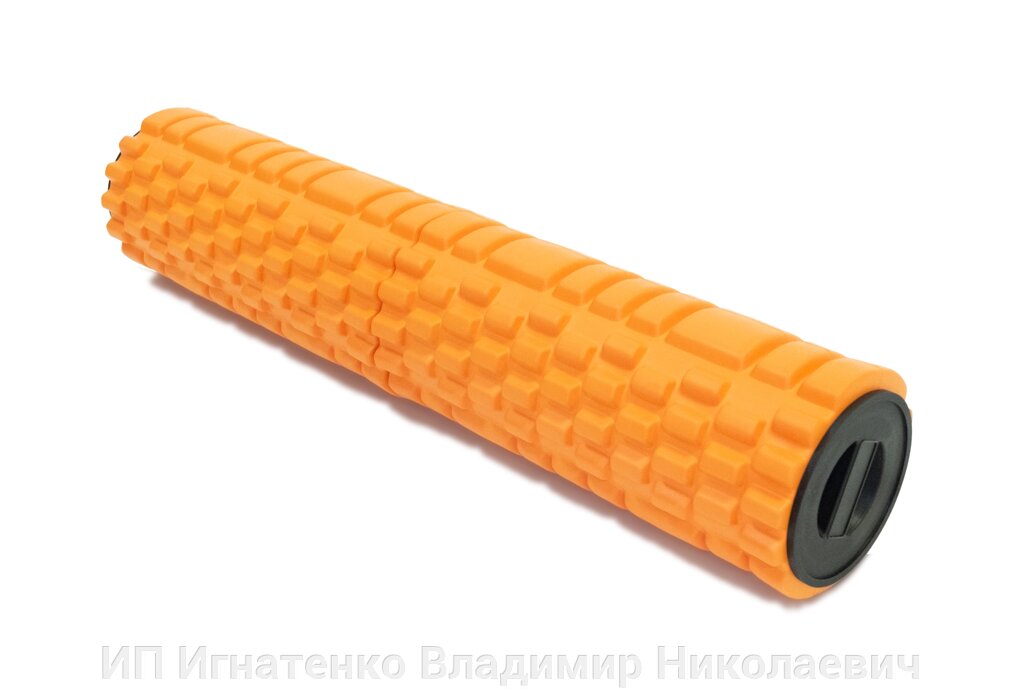 Цилиндр массажный 66х14 см оранжевый от компании ИП Игнатенко Владимир Николаевич - фото 1