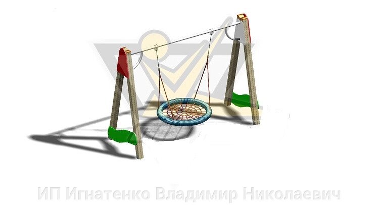 Детская Качель гнездо от компании ИП Игнатенко Владимир Николаевич - фото 1