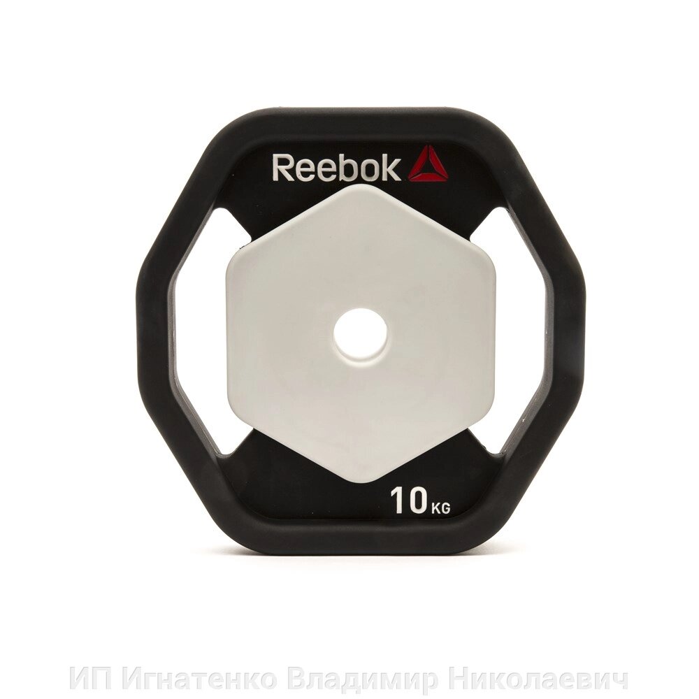 Диск 10 кг Reebok для аэробической штанги 10 кг RSWT-16090-10 от компании ИП Игнатенко Владимир Николаевич - фото 1