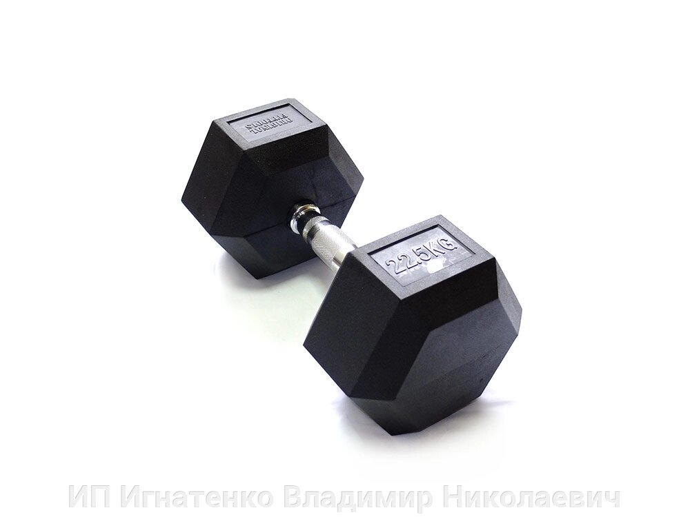 Гантель 22,5 кг гексагональная от компании ИП Игнатенко Владимир Николаевич - фото 1
