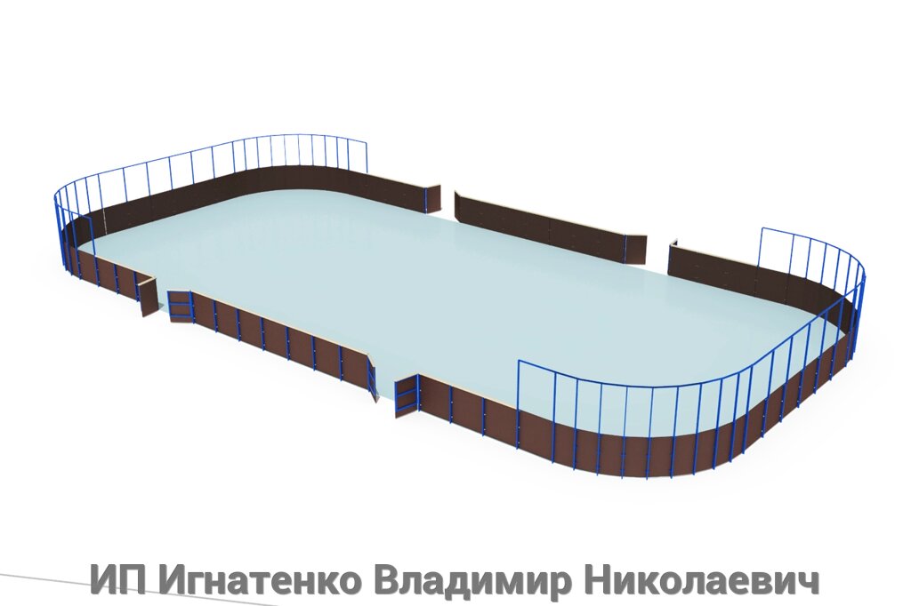 Хоккейная коробка от компании ИП Игнатенко Владимир Николаевич - фото 1