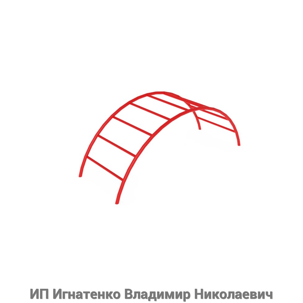 Игровое уличное оборудование Лаз Мостик ИО 631 от компании ИП Игнатенко Владимир Николаевич - фото 1