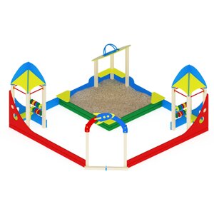 Игровое уличное оборудование Песочный дворик Космопорт ИО 544