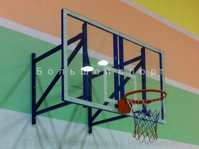 Комплект баскетбольного оборудования для зала ИОС10-12 от компании ИП Игнатенко Владимир Николаевич - фото 1