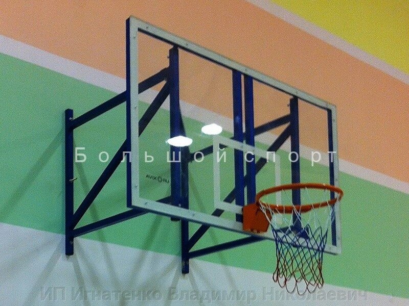 Комплект баскетбольного оборудования для зала ИОС8-12 от компании ИП Игнатенко Владимир Николаевич - фото 1