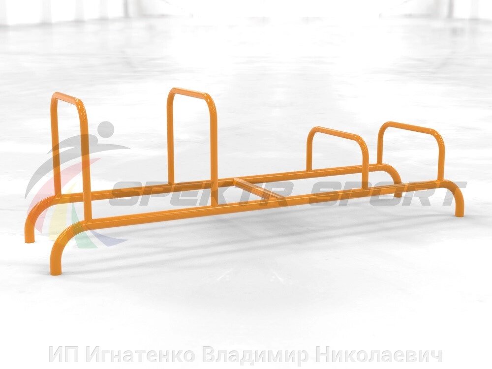 Лавка с упорами для упражнений Воркаут SP GTO-11 от компании ИП Игнатенко Владимир Николаевич - фото 1