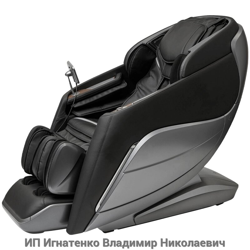 Массажное кресло Ergonova Chronos Silver Black от компании ИП Игнатенко Владимир Николаевич - фото 1