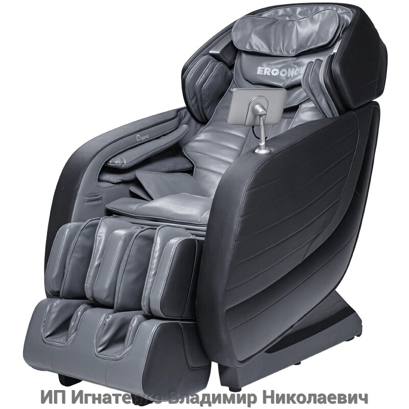 Массажное кресло Ergonova Organic Maxima XL Black от компании ИП Игнатенко Владимир Николаевич - фото 1