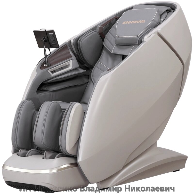 Массажное кресло Ergonova Phantom 5D Grey от компании ИП Игнатенко Владимир Николаевич - фото 1
