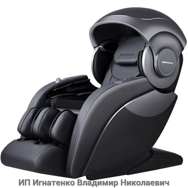 Массажное кресло Ergonova Robotouch 3 Universe Black от компании ИП Игнатенко Владимир Николаевич - фото 1