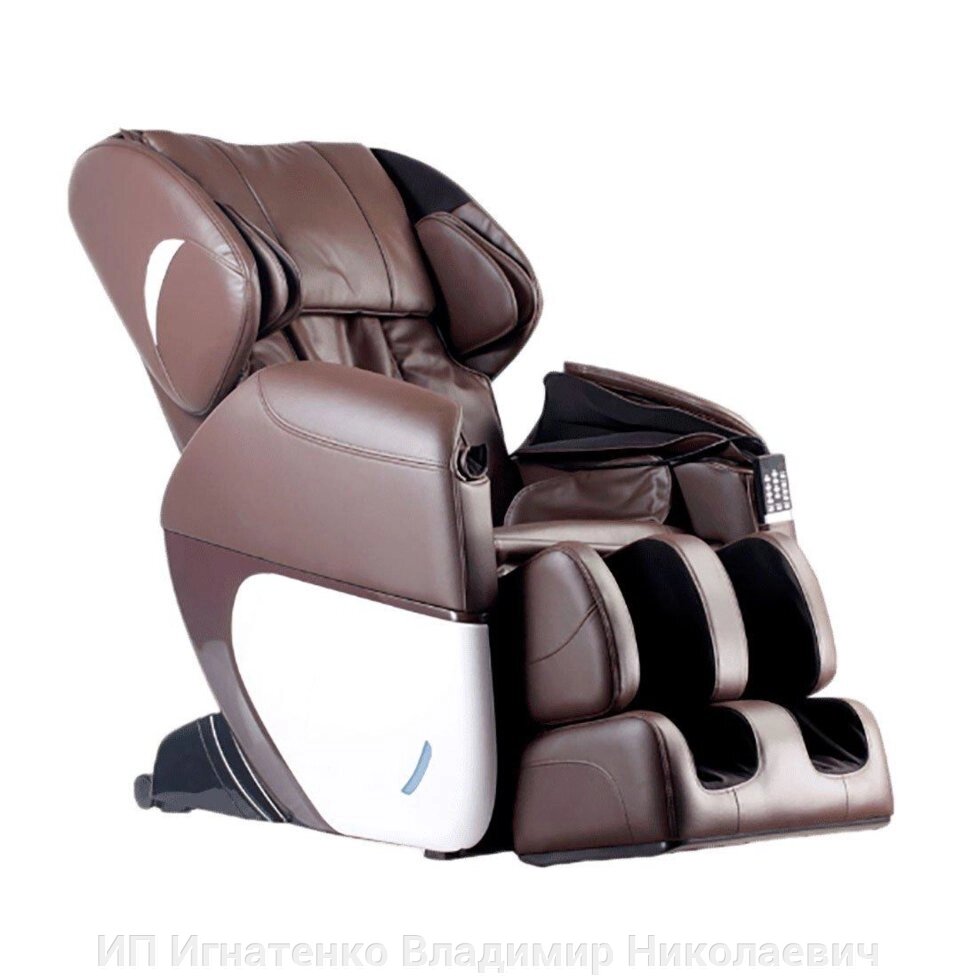 Массажное кресло Gess Optimus, коричневый от компании ИП Игнатенко Владимир Николаевич - фото 1
