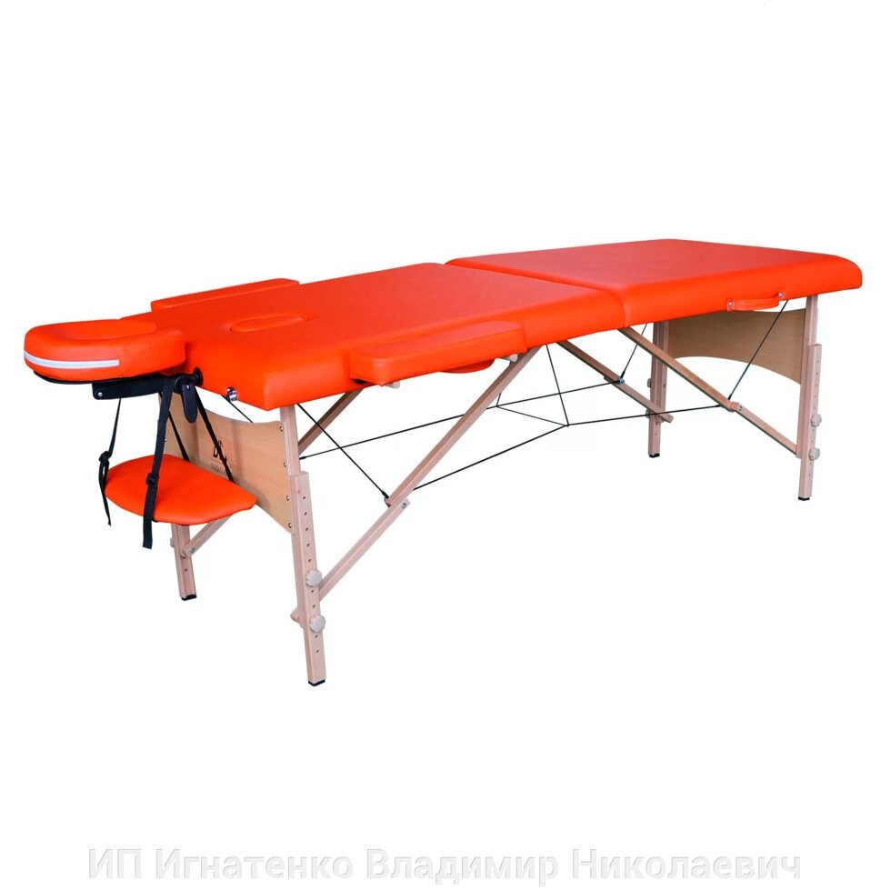 Массажный стол DFC NIRVANA Relax, цвет оранжевый от компании ИП Игнатенко Владимир Николаевич - фото 1