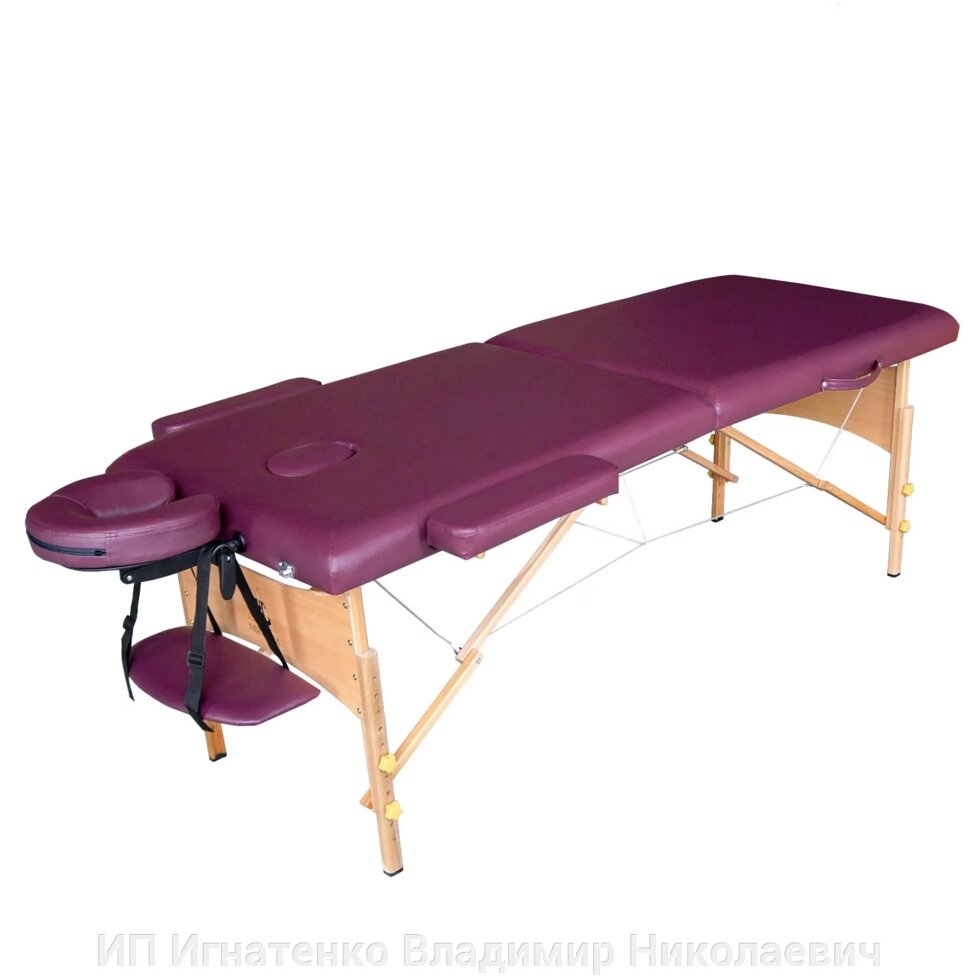 Массажный стол DFC NIRVANA Relax, цвет сливовый от компании ИП Игнатенко Владимир Николаевич - фото 1