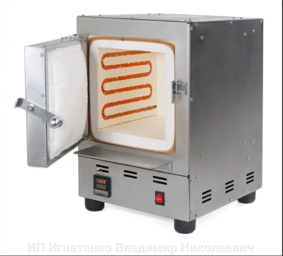 Муфельную печь ПМ-4 (10 л, 1250 градусов) от компании ИП Игнатенко Владимир Николаевич - фото 1