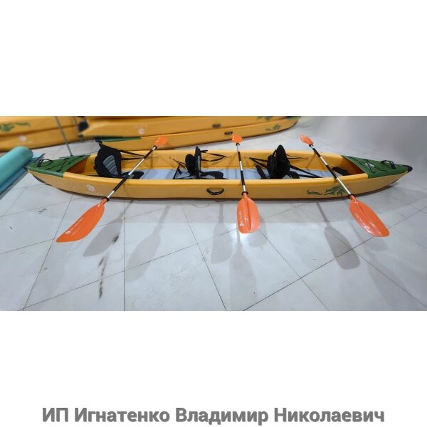 Надувной каяк Blau See Dragon-3 Expedition Премиум от компании ИП Игнатенко Владимир Николаевич - фото 1