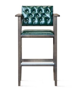 Weekend Кресло бильярдное (мягкое сиденье + мягкая спинка, цвет зеленый)