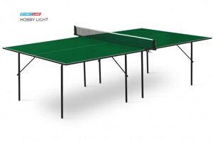 Теннисный стол Hobby Light green- облегченная модель теннисного стола для использования в помещениях
