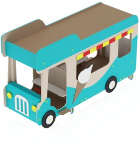 Оборудование для детской площадки Беседка Автобус-мороженое МФ 151