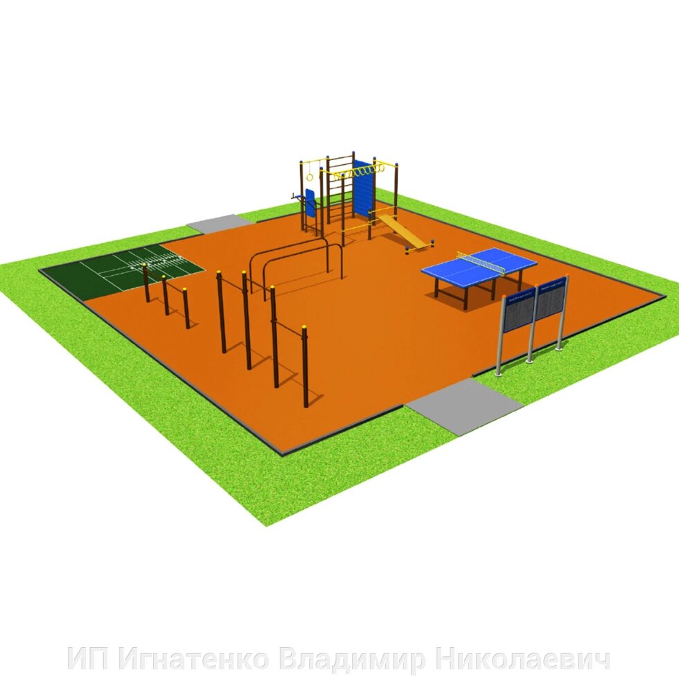 Площадка для сдачи нормативов. Ступень 2-3 (№1) от компании ИП Игнатенко Владимир Николаевич - фото 1