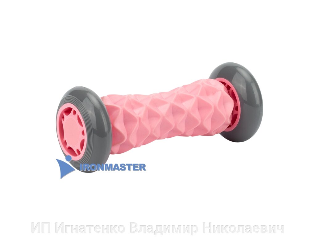 Роликовый массажер розовый от компании ИП Игнатенко Владимир Николаевич - фото 1