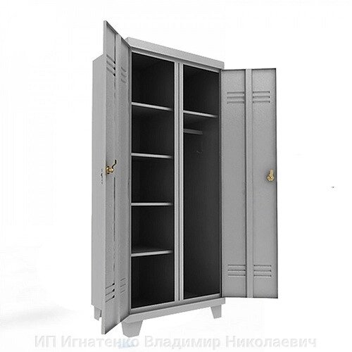 Шкаф металлический для хранения инвентаря от компании ИП Игнатенко Владимир Николаевич - фото 1