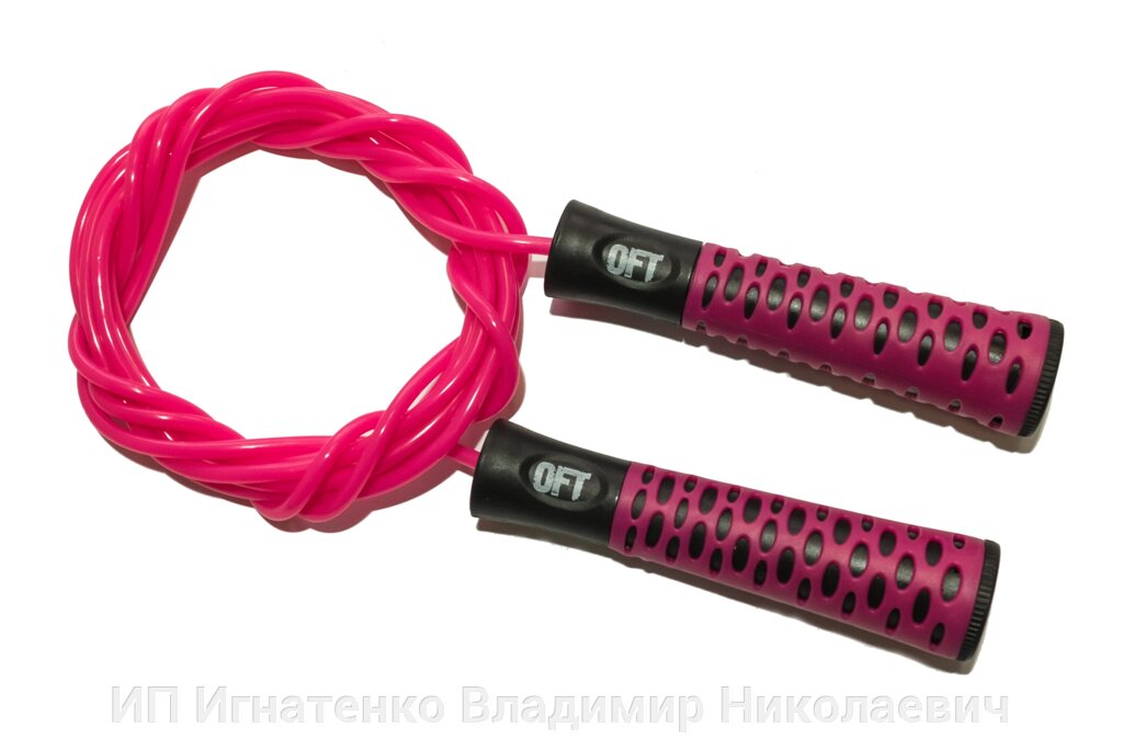 Скакалка с регулируемыми ручками PVC от компании ИП Игнатенко Владимир Николаевич - фото 1