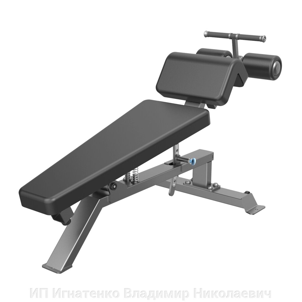 Скамья для пресса регулируемая (Adjustable Decline Bench) от компании ИП Игнатенко Владимир Николаевич - фото 1