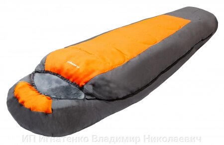 Спальный мешок ACAMPER BERGEN 300г/м2 (gray-orange) от компании ИП Игнатенко Владимир Николаевич - фото 1