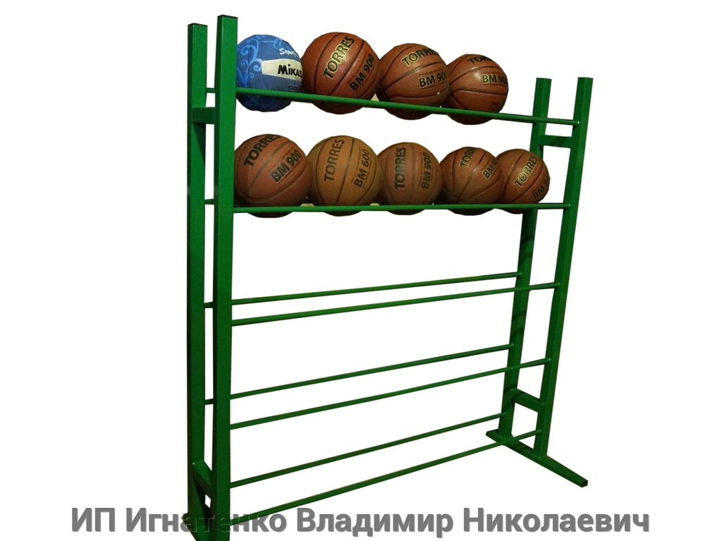 Стеллаж для хранения мячей Spektr Sport ХИМ_38 от компании ИП Игнатенко Владимир Николаевич - фото 1