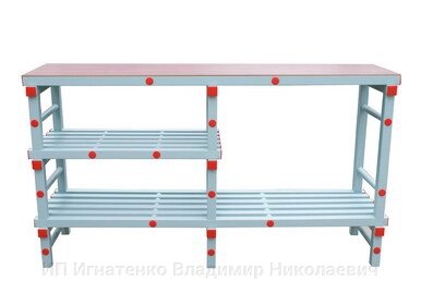 Стол для бассейна, жесткий ПВХ, 1988х554х920 мм от компании ИП Игнатенко Владимир Николаевич - фото 1