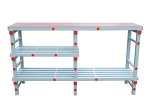 Стол для бассейна, жесткий ПВХ, 1988х554х920 мм