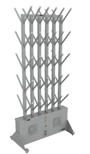 Сушильный стеллаж для обуви "SL1 Вираж-Стандарт" на 48 пар 2200х1250х515 мм