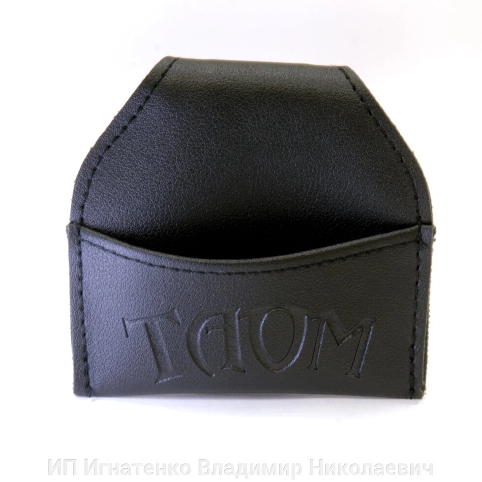 Taom Billiards Пенал для мела "Taom Chalk Bag" черный (натуральная кожа) от компании ИП Игнатенко Владимир Николаевич - фото 1