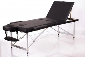 Трехсекционный массажный стол RESTPRO ALU 3 Black