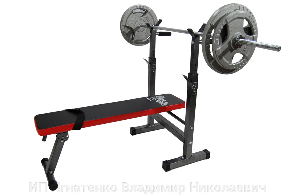 Тренировочная скамья 1080 Atlas Sport от компании ИП Игнатенко Владимир Николаевич - фото 1