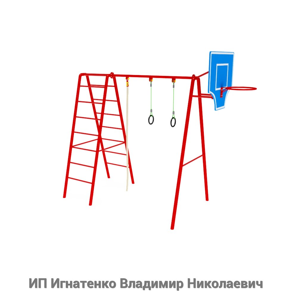 Уличный спортивно-игровой комплекс СК 118 от компании ИП Игнатенко Владимир Николаевич - фото 1