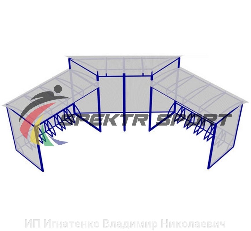 Велопарковка крытая Бетта-Парк1 от компании ИП Игнатенко Владимир Николаевич - фото 1