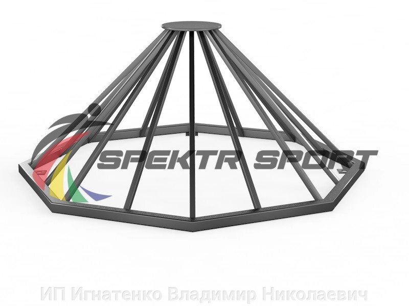 Велопарковка Spektr Sport "Пирамида" на 8 мест 1400х600 мм от компании ИП Игнатенко Владимир Николаевич - фото 1
