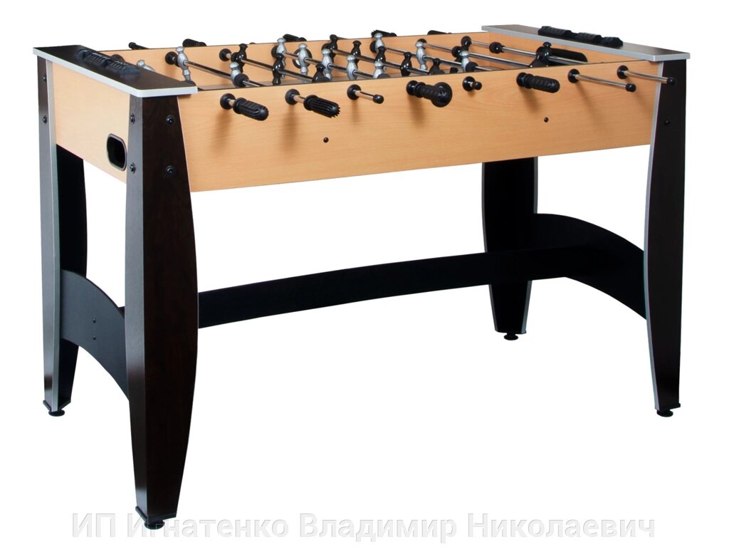 Weekend Игровой стол - футбол "Hit" (122x63.5x78.7 см, светло-коричневый) от компании ИП Игнатенко Владимир Николаевич - фото 1
