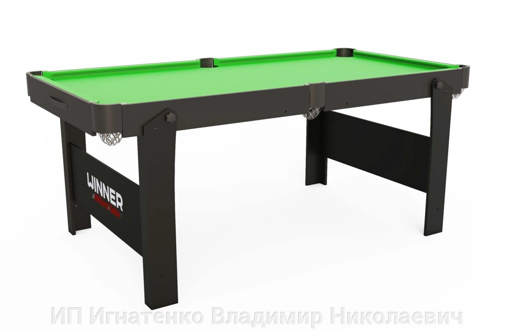 Weekend Игровой стол / пул "Hobby II 6' " (в комплекте) от компании ИП Игнатенко Владимир Николаевич - фото 1